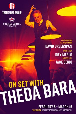 On Set with Theda Bara poster