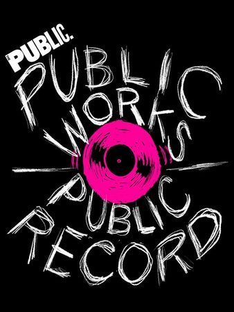 Public Record poster