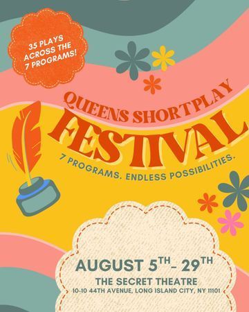 Queens Short Play Festival 2026 poster