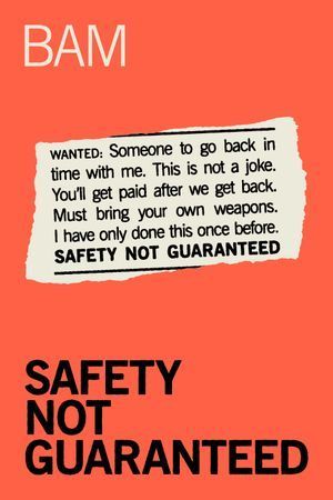 Safety Not Guaranteed poster