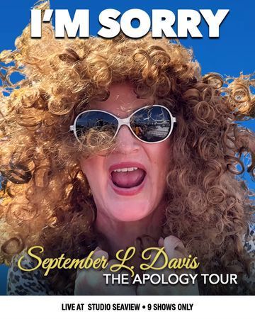 September L. Davis: The Apology Tour poster