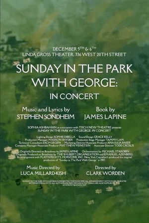 Sunday in the Park with George poster
