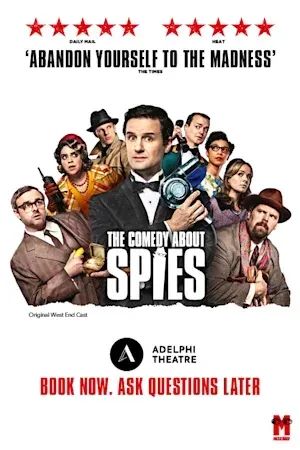 The Comedy about Spies poster