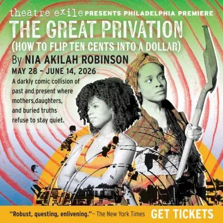 The Great Privations (How to flip ten cents into a dollar) poster