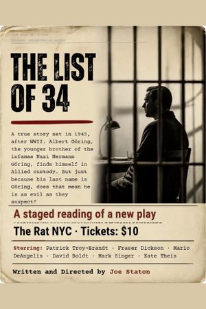 The List of 34 poster