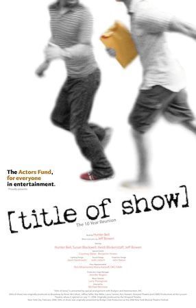 [title of show] poster