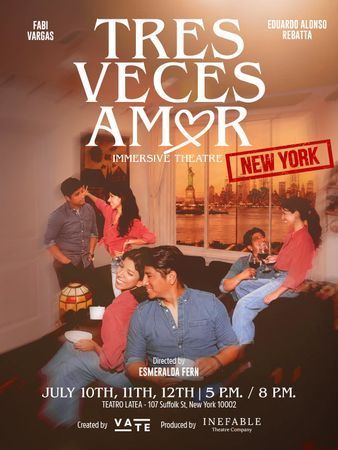 Tres Veces Amor poster