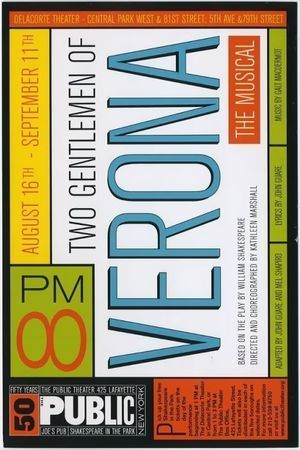 Two Gentlemen of Verona poster