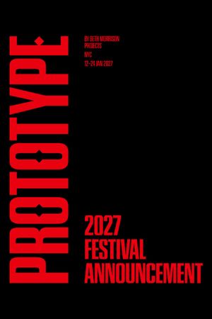 Prototype Festival poster