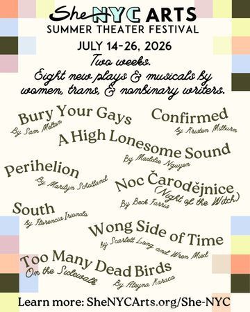 SheNYC Summer Theater Festival 2026