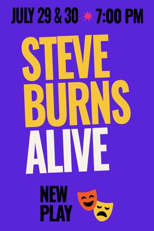 Steve Burns Alive poster